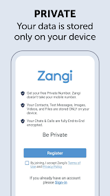 Zangi Private Messenger screenshot