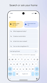 Google Home screenshot