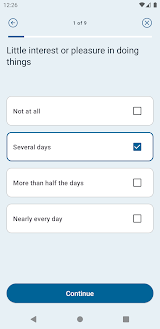Depression Test screenshot