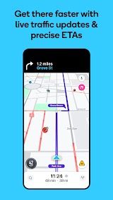 Waze Navigation & Live Traffic screenshot