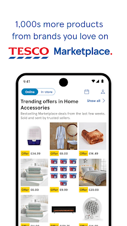 Tesco Grocery & Clubcard screenshot