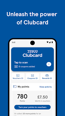 Tesco Grocery & Clubcard screenshot