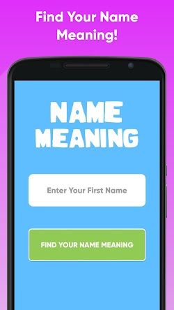 My Name Meaning screenshot