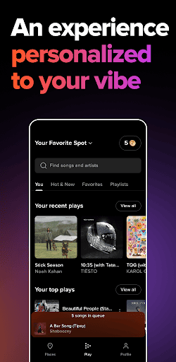 TouchTunes screenshot