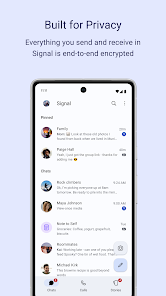 Signal screenshot