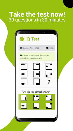 IQ Test screenshot